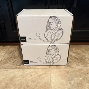2x New Bose A20 Headset Single Lemo Plug With Bluetooth - Picture 1 of 1