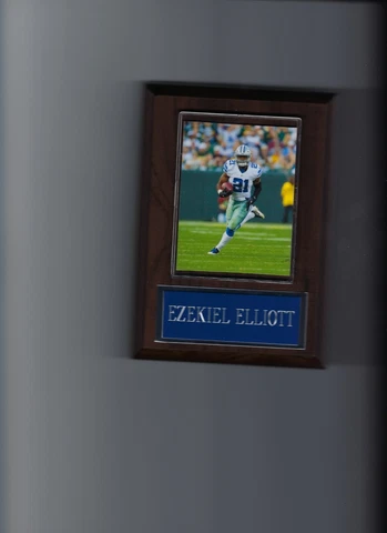 EZEKIEL ELLIOTT PLAQUE DALLAS COWBOYS FOOTBALL NFL Cover