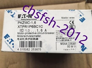 1 pcs New IN Box EATON PKZMC-1.6 Motor Protection Switch - Picture 1 of 3
