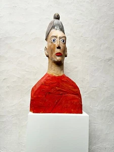 peter hermann bildhauer große holzskulptur ludwigsburg - Bild 1 von 10