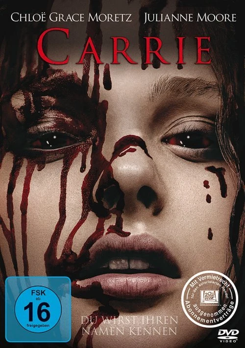Carrie (2013) - Chloë Grace Moretz, Judy Greer, Julianne Moore - DVD