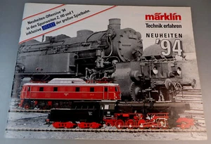 Märklin Neuheiten Katalog Spur 1, H0 und Z 1994 (92052) - Picture 1 of 2