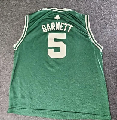 Camiseta Adidas Kevin Garnett Boston Celtics Juvenil XL 18-20 NBA Verde Hogar Foto 1 de 4