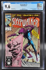 Sleepwalker #1 CGC 9.6 White Pages 1st App Sleepwalker Marvel 1991