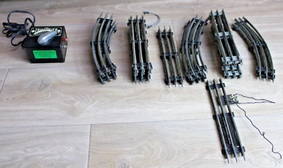 L~Vintage Marx Toy Transformer #1239 Louis Marx Train W/ Tracks Untested - Image 1 of 4