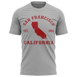 San Francisco Shirts Men California Baseball Basketball Football Shirt Unisex - Picture 1 of 15