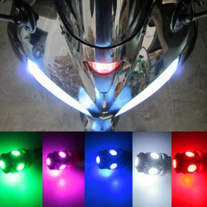 2X 194 T10 LED Pilot/Parking/Side Marker Light Bulbs for Kawasaki Motorcycles - Picture 1 of 12