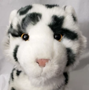 Douglas Cuddle Toy Snow Leopard Cub Irbis 1872 Cat Stuffed Animal Realistic Soft - Picture 1 of 13