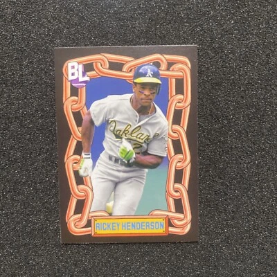 Rickey Henderson 2024 Topps Big League Big Leaguer TBL-22 - Image 1 of 2
