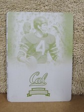 2008 PRESS PASS GRAIG MORTON LEGENDARY LEGACY 1/1 YELLOW PRINT PLATE