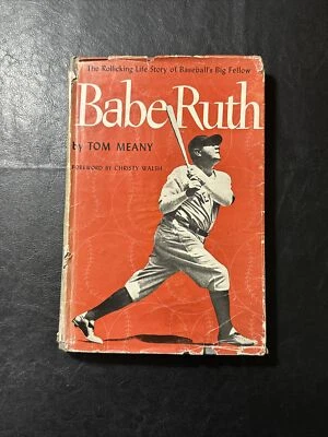 Vintage 1947 "Babe Ruth" by Tom Meany Hardcover with Dust Jacket 1st Edition - Image 1 of 4