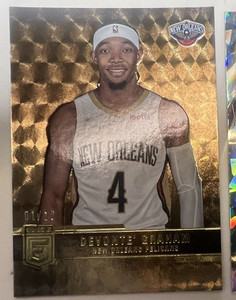 2021-22 Panini Donruss Elite Devonte Graham Gold Parallel #/10 SSP #187