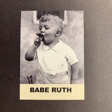 Babe Ruth ~ Promo Card ~ #24 Baseball Card Kingdom