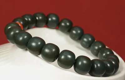 PULSERA CERTIFICADA 42,3g EXQUISITA CHINA 100% NATURAL JADE NEFRITA Foto 1 de 4
