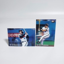 lot of 2 NORIHIRO NAKAMURA 2000 Calbee Baseball Card Osaka Kintetsu Buffaloes JP