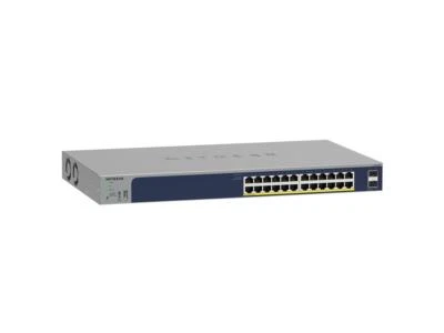 NETGEAR 26-Port PoE Gigabit Ethernet Smart Switch (GS724TP) - Managed, 24 x 1G, - Image 1 of 3