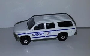 New Loose Matchbox 2000 Chevy Suburban Police Car NYPD MB857 from 5 Pack - Picture 1 of 3