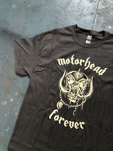 Motorhead Forever Screen Printed Acid Wash T-Shirt Size XL Never Worn Lemmy
