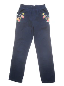 MINI BODEN Lined Pull-On Corduroy Pants Embroidered Heart Pockets Sz 8Y 128cm - Picture 1 of 9