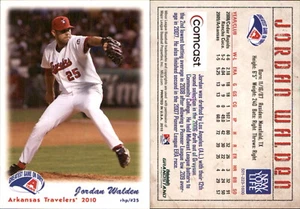 Jordan Walden 2010 Grandstand Arkansas Travelers RC FREE SHIP *AutographDen* - Picture 1 of 1