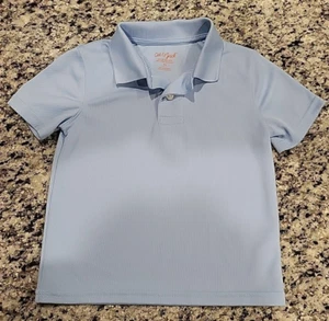 Girls' Short Sleeve Pique Uniform Navy Blue Dress - Cat & Jack - Size XS (4/5) - Picture 1 of 3