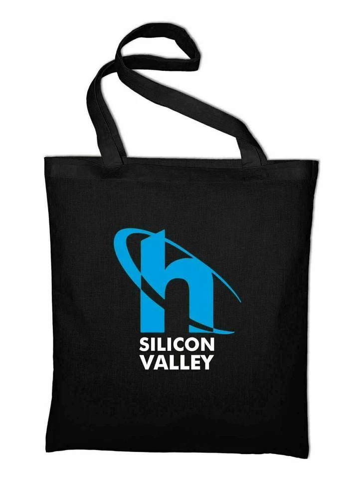 #1 Hooli Logo Silicon Valley Borsa In Stoffa In Cotone - Immagine 1 di 1