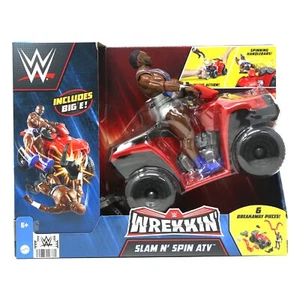 Mattel WWE Slam N' Spin ATV con figura Big E - TOTALMENTE NUEVO - Imagen 1 de 3