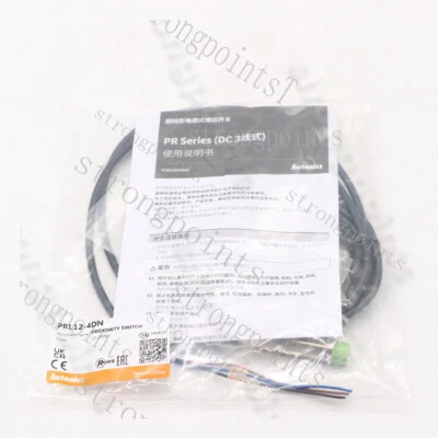 1PC Autonics PRL12-4DN Proximity Sensors Inductive NPN New 1PC ~ - Image 1 of 4