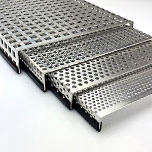 Terrarienabdeckung Aluminium Gitter mit Kantenschutz Kostenloser Wunschzuschnitt