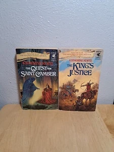 2 The King's Justice & The Quest for Saint Camber by Katherine Kurtz Paperback - Picture 1 of 16