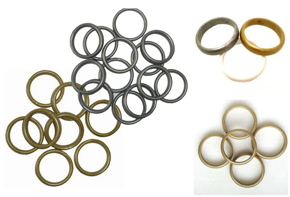 Gold Silver White Balloon Weight Plastic Ring bangles For Party Weddings Birthda - Image 1 of 1