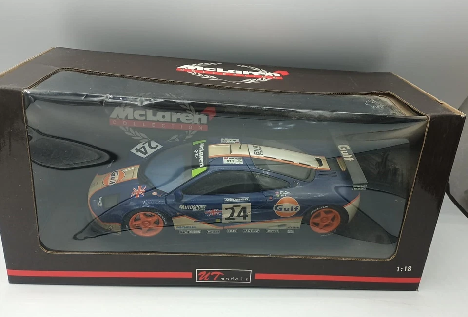 UT MODELS 1/18 McLaren F1 GTR West Competition 1996 Gd09 - Immagine 1 di 1