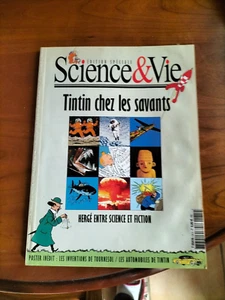 REVUE SCIENCE ET VIE TINTIN CHEZ LES SAVANTS AVEC SON POSTER (AA1784) - Photo 1/5