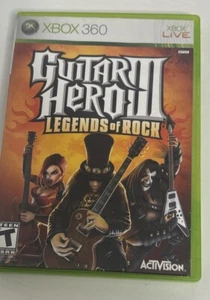 Guitar Hero: III 3 Legends of Rock, Microsoft Xbox 360, 2007 CIB/Manual/Complete - Picture 1 of 10