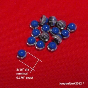 Star Trek, Phaser and Tricorder Jewel, Sapphire Blue, Phaser Metal Part - Picture 1 of 1