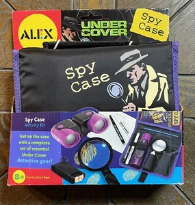 Under Cover Spy Case Detective Gear Activity Kit Alex Toys New 2004 - Picture 1 of 8
