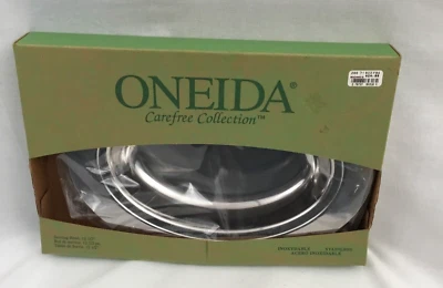 Oneida Carefree Collection 12.5 in Stainless Steel Serving Bowl NEW - Image 1 of 4