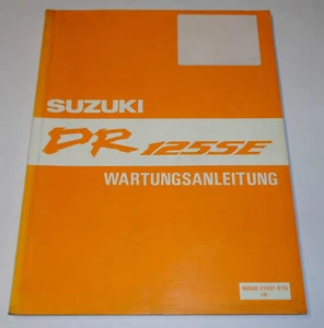 Manual de Taller Suzuki Dr 125 Se / DR125SE, Stand 09/1994 - Imagen 1 de 1