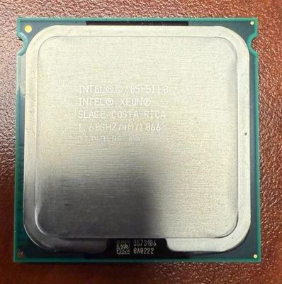 Intel Xeon Processor 5110 SLABR 4M Cache 1.60 GHz 1066 MHz LGA771 - Image 1 of 2