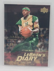 2003 Upper Deck LeBron James LeBron's Diary #LJ4  - Picture 1 of 2