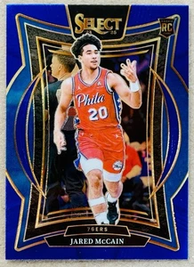 2024-25 PANINI SELECT JARED MCCAIN ROOKIE RETAIL BLUE RC #82 NM+ CONCOURSE - Picture 1 of 2