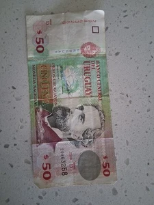 Uruguay  P-87a,b  50 Pesos  2008/2011  CU+ - Picture 1 of 2