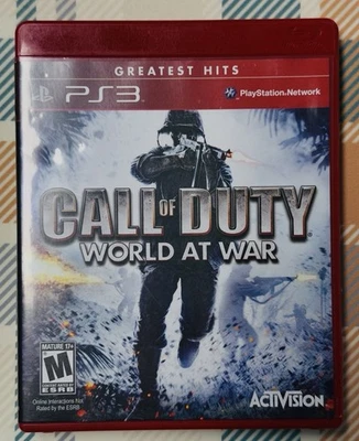 PS3 Call of Duty: World at War лучшие хиты (Sony PlayStation 3, 2010) протестировано - Изображение 1 из 4