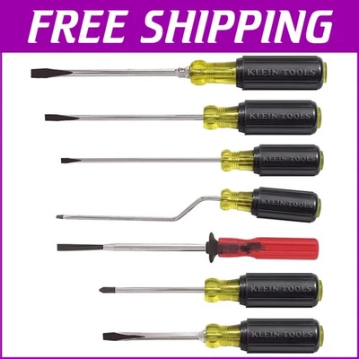 Precision 7-Piece Screwdriver Set with Durable Alloy Steel & Cushion Handles - Image 1 of 4