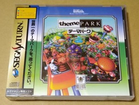 Theme Park Sega Saturn SS NTSC-J Japan Import Retro Rare Classic Edition Soft