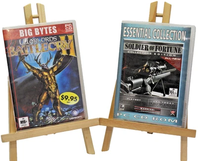 PC CD ROM Game Soldier of Fortune: Collectors Ed. Warlords Battlecry 2 Big Bytes - Image 1 of 4