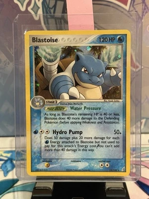 Pokemon Turtok/Blastoise 14/100 Ex Crystal Guardians  Holo /Englisch / EX/NM - Bild 1 von 3