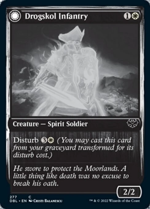 MTG Drogskol Infantry English DBL - Image 1 of 1