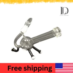 6′′ Schreibtischständer Glas Wasserpfeife - kompaktes farblich sortiertes Design - Bild 1 von 3