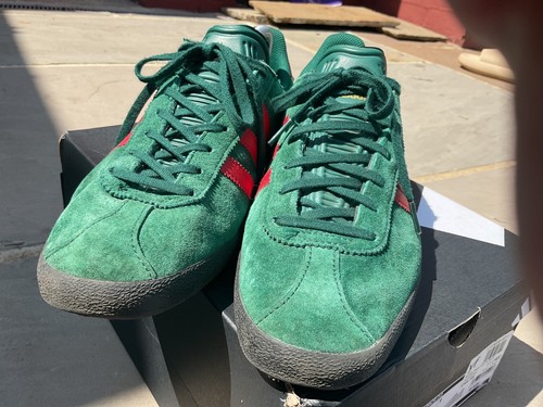 Adidas Pallamano Sonder Uomo IH3841 Collegiale Verde e Rosso Taglia 10 UK